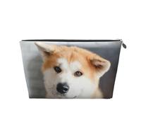 Modello giapponese di cane Akita, Borsa da toilette Borsa per trucco Borsa per cosmetici Borsa da toilette da viaggio portatile