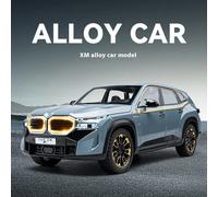 Modello giocattolo per auto in lega XM in scala 1:24 con effetti sonori e luminosi e meccanismo a carica - Ideale per bambini e collezionisti - Divertimento e durevole