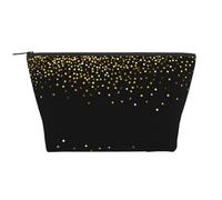 Modello glitter oro, Borsa da toilette Borsa per trucco Borsa per cosmetici Borsa da toilette da viaggio portatile