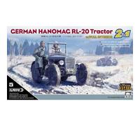 Modello Hanomag Rl-20 1/35 Sabre: Trattore Tedesco Wwii 2-in-1 Con Int