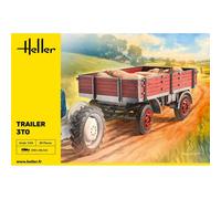 Modello Heller 1:24 Rimorchio 3 Ton, Rimorchio Multiuso Degli Anni 1940