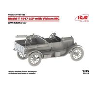 MODELLO ICM 35607 T 1917 LCP CON VICKERS MG, AUTO PRIMA GUERRA MONDIALE...