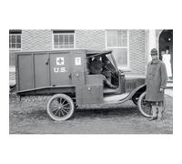 MODELLO ICM 35662 T 1917 AMBULANZA CON PERSONALE MEDICO STATUNITENSE 1/35