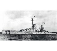 MODELLO ICM S.016 KRONPRINZ FULLHULL & WATERLINE WWI GUERRA MONDIALE CORAZZAT...