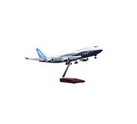 Modello in lega 1 150 adatto per aereo di linea commerciale Boeing 747 in resina con collezione luci e ruote Kit di gioco per Hobby(A)