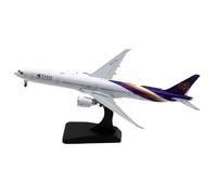 Modello In Lega Metallica In Scala 1:400 Per Il Modello Aereo Pressofuso Boeing B777-300ER "Star Alliance"della Thai Airways HS-TTA