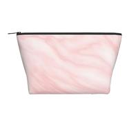 Modello In Marmo Marmo Bianco E Rosa, Borsa da toilette Borsa per trucco Borsa per cosmetici Borsa da toilette da viaggio portatile
