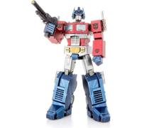 Modello In Metallo 3D Di Transformers Optimus Prime + Pinzette 24692