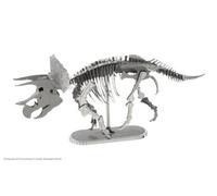 Modello In Metallo 3D Scheletro Di Triceratopo + Pinzette 11012