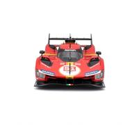 Modello in metallo BBURAGO 1:18 FERRARI 499P LMH Rosso #51