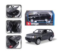 Modello in metallo BBURAGO RANGE ROVER SPORT 1:18, nero
