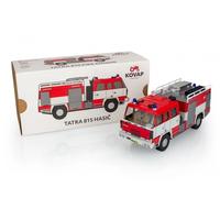 Modello in metallo del camion dei vigili del fuoco TATRA 815 1:43