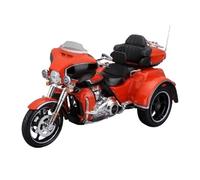 Modello in metallo della moto HARLEY-DAVIDSON 2021 CVO Tri Glide 1:12, arancione