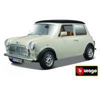 Modello in metallo Mini Cooper 1969 Bburago 1:18 beige