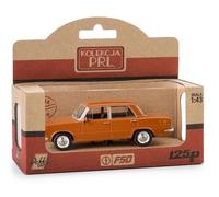 Modello in metallo PRL FIAT 125p marrone 1:43