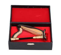 Modello in miniarpa, ornamento per strumenti musicali minimi lisci e lucenti con una bellissima confezione nera per i tuoi amici di famiglia per scopi decorativi