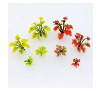 modello in miniatura 30 pezzi/lotto modello in miniatura di erba floreale 2 cm-3,5 cm(3.5cm random color)