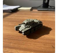 Modello In Miniatura Del Carro Armato Sovietico BT-7, Pezzo Da