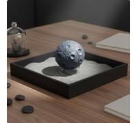 Modello in Miniatura Della Luna Adattabile Accessorio Scenario Spaziale