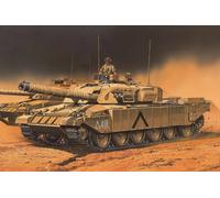 Modello in plastica Carro armato Challenger Mk.3 1/72