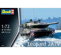 Modello in plastica del carro armato Leopard 2A7V 1:72