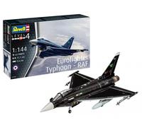 Modello in plastica dell’aereo Eurofighter Typhoon RAF 1/144