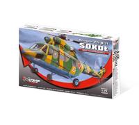 Modello in plastica dell’elicottero PZL W-3T Sokół