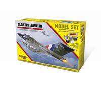Modello in plastica dell'aereo Gloster Javelin F(AW) Mk.9 1:72