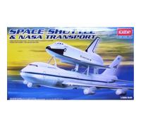 Modello in plastica SPACE SHUTTLE con navetta BOEING 747 NASA 1:288