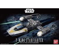 Modello In Scala 1:72 Del Cacciatore Y-Wing Di Star Wars Kit Bandai 38458