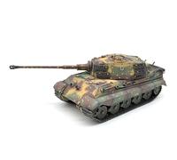 Modello in scala 1/72 Un PLUS Per Il Carro Armato Henschel Tiger King, Veicolo Militare Da Collezione In Plastica Con Mimetica Leggera E Ombra. Carri armati militari