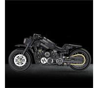 Modello in scala di moto Blocchi Da Costruzione Per Modellini Di Motociclette Città In Scala 1/8 586 Pezzi Moto Veicoli In Mattoncini, Regali Compleanno, Giocattoli