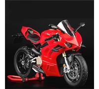 Modello in scala di moto Modellino Di Motocicletta Con Scatola Luminosa, Grandi Dimensioni, Scala 1/9, Per Ducati Panigale V4S, In Lega, Simulazione Corse, Pressofuso, In Metallo, Da Strada