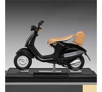 Modello in scala di moto Simulazione Di Motocicletta In Scala 1:12, Giocattolo Sonoro E Luminoso, Da Collezione, Espositore Valore Per Vespa 946(Black)