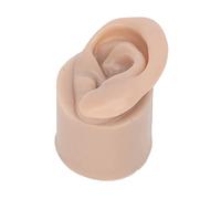 Modello in Silicone per Orecchio per Pratica e Esposizione (Left for | Silicone morbido, design compatto, riutilizzabile per piercing, ideale per insegnare