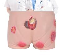 Modello Infermieristico per Ulcere da Decubito Geriatriche, Simulatore per la Cura delle Piaghe da Decubito, Simulazione di Ulcere a Vari Stadi, Modello del Corpo Umano Realistico
