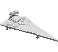Modello Interdictor Star Destroyer Star Wars Display Imperial-I con Base