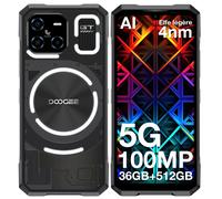 Modello internazionale DOOGEE Blade GT Ultra 5G Telefono robusto Effetto luce LED Dimensity 7300 6.72" 16GB 512GB Telefono dal design sottile