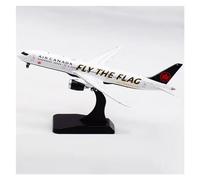 Modello Irplane Piatto Aereo Aereo Modello per Aviation Air Canada B787-9 Passenger Transport Toys 1/400 Scala