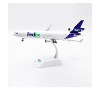Modello IRPLANE Plan PLASCO PERATTORE Modello per FedEx Mcdonnell Douglas MD-11F Toys 1/200 Scala