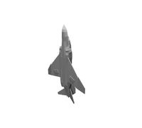 Modello Jet Fighter F-4 Phantom II McDonnell Douglas Aereo Stampato 3D