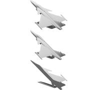 Modello Jet Saab JAS-39 Gripen Stampato 3D con Supporto da Scrivania