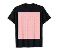 Modello Kimono Giapponese Rosa Modello Foglia di Canapa Asanoha Maglietta