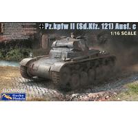 Modello Kit Gecko 1/16 PZ.KPFW. II (SD.KFZ.121) AUSF.C