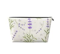 Modello lavanda, Borsa da toilette Borsa per trucco Borsa per cosmetici Borsa da toilette da viaggio portatile