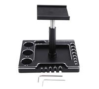 Modello Lavoro Stazione di Riparazione Piattaforma di Montaggio Regolabile Rack Stand Accessorio per 1/18 1/24 TRX4M SCX24 FCX24 Pilastri Rimovibili