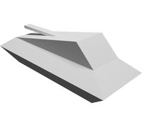Modello Low Poly Carro Armato per Atari BattleZone - Decorazione Stampata 3D