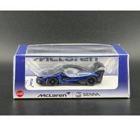 Modello McLaren Senna GTR Blu Metallico 1/64