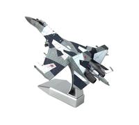 Modello Militare In Lega Di Simulazione Del Caccia Russo Su-35 In Scala 1:100 Prodotto Finito Da Collezione(A1)