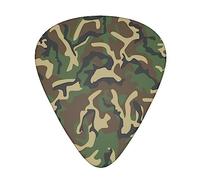 Modello mimetico classico dell'esercito unico Plettro per chitarra elettrica, chitarra acustica, mandolino e basso Plettri per chitarra personalizzati Calibri sottili, medi e pesanti